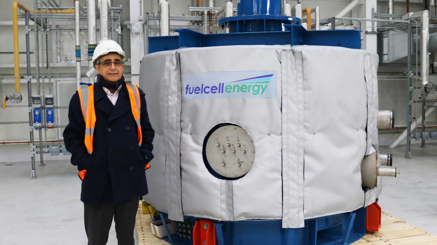 Advanced Molten Carbonate Fuel Cell research rig, unique in the UK